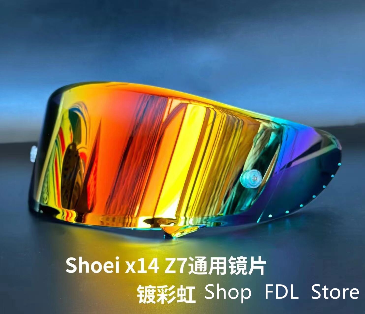 rainbow visor