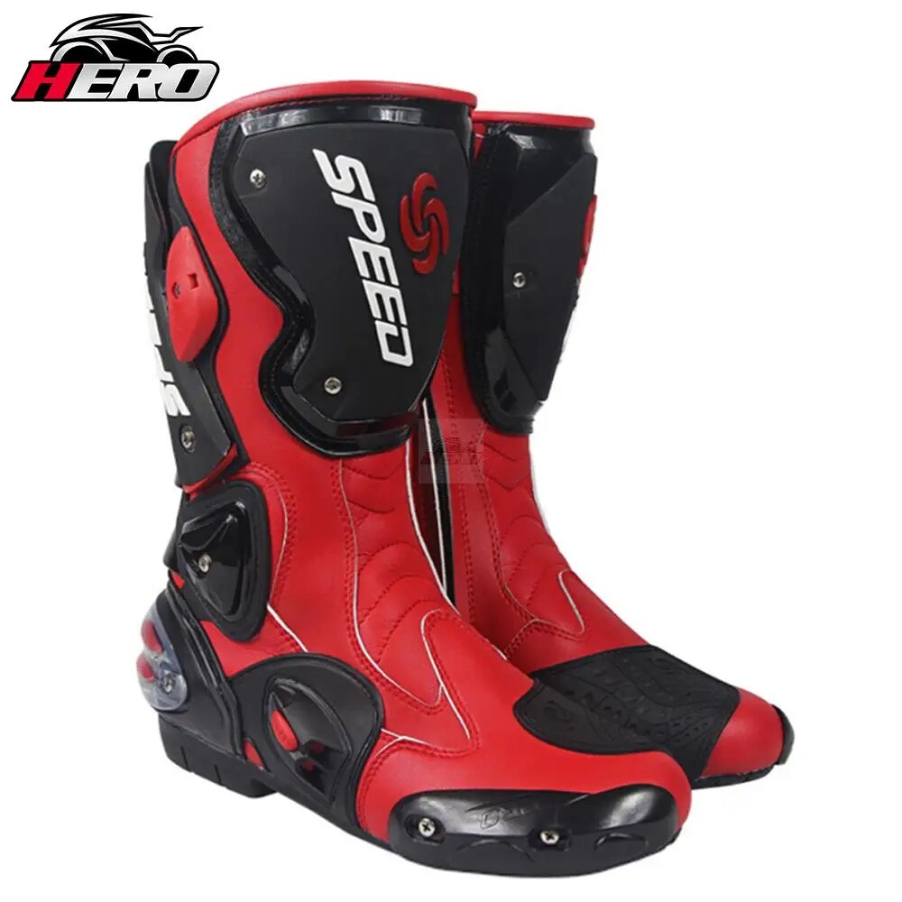 B1001 Red Boots