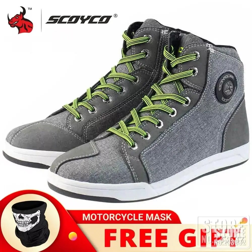 MT016 Gray Boots