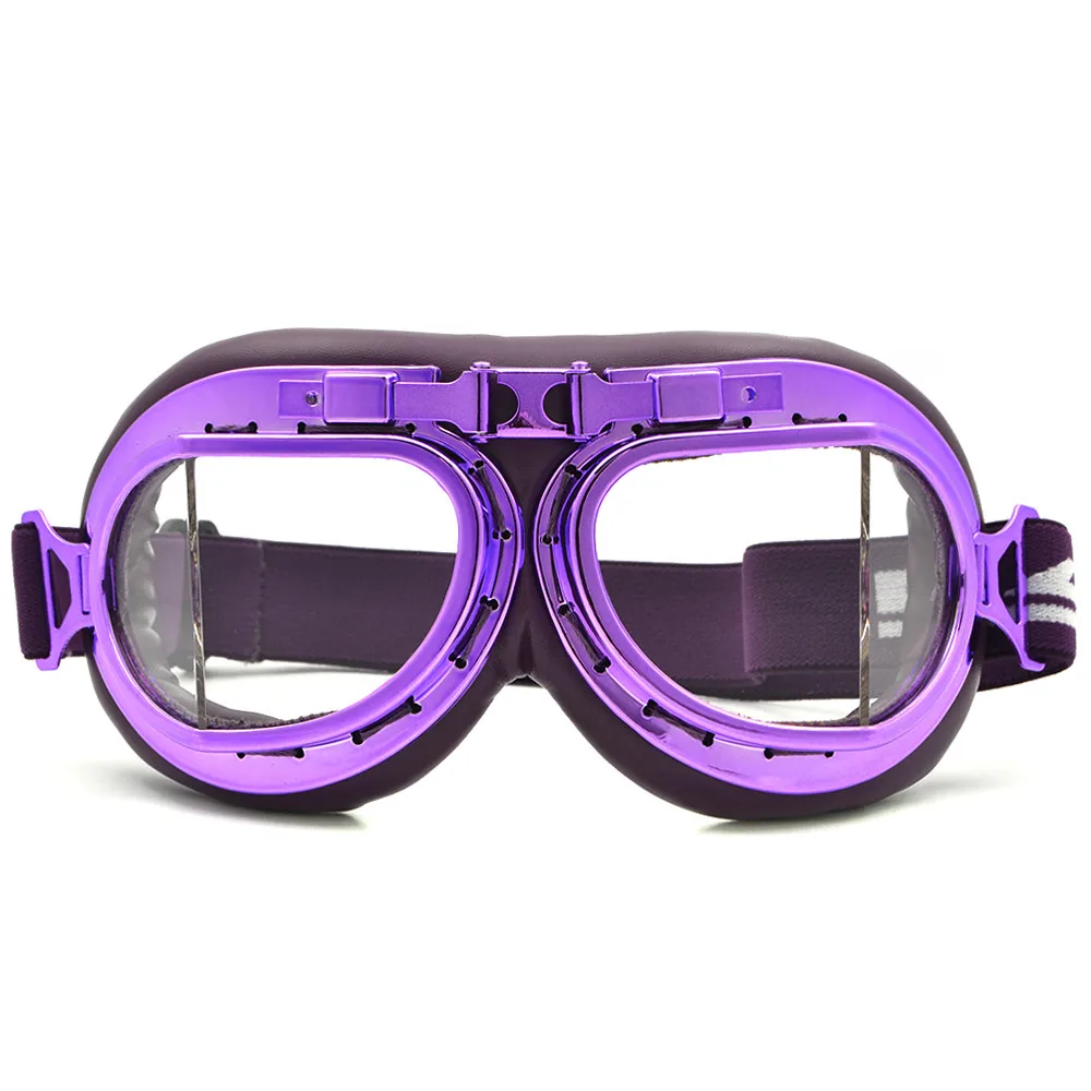 Purple Goggles Clear