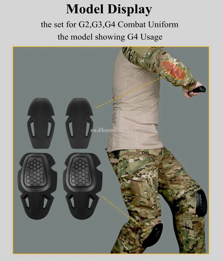 G2 G3 G4 Tactical Combat Uniform Knee Pads Elbow Pads Set Airflex Impact Combat Knee Pads for Cycling Skating Skiing G2 G3 G4 Tactical Combat Uniform Knee Pads Elbow Pads Set Airflex Impact Combat Knee Pads for Cycling Skating Skiing
