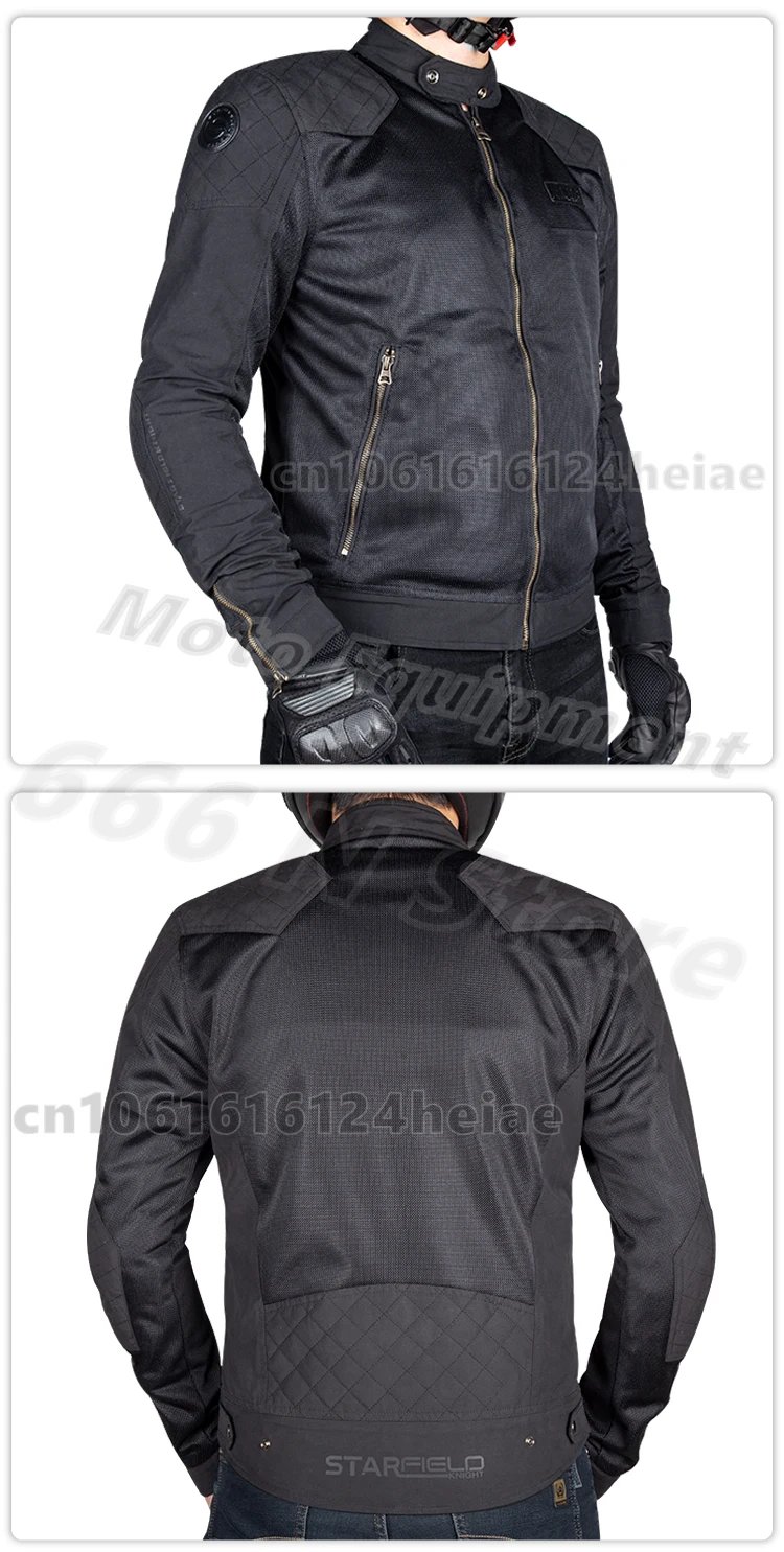 Motorcycle Cycling Jackets Men's Riding Clothes Summer Mesh Breathable with Protective Equipment Accessories Motorcycle Cycling Jackets Men's Riding Clothes Summer Mesh Breathable with Protective Equipment Accessories