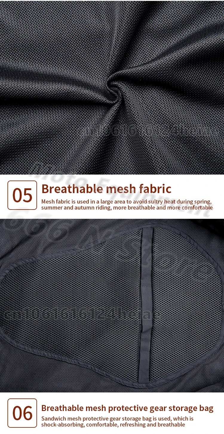 Motorcycle Cycling Jackets Men's Riding Clothes Summer Mesh Breathable with Protective Equipment Accessories Motorcycle Cycling Jackets Men's Riding Clothes Summer Mesh Breathable with Protective Equipment Accessories