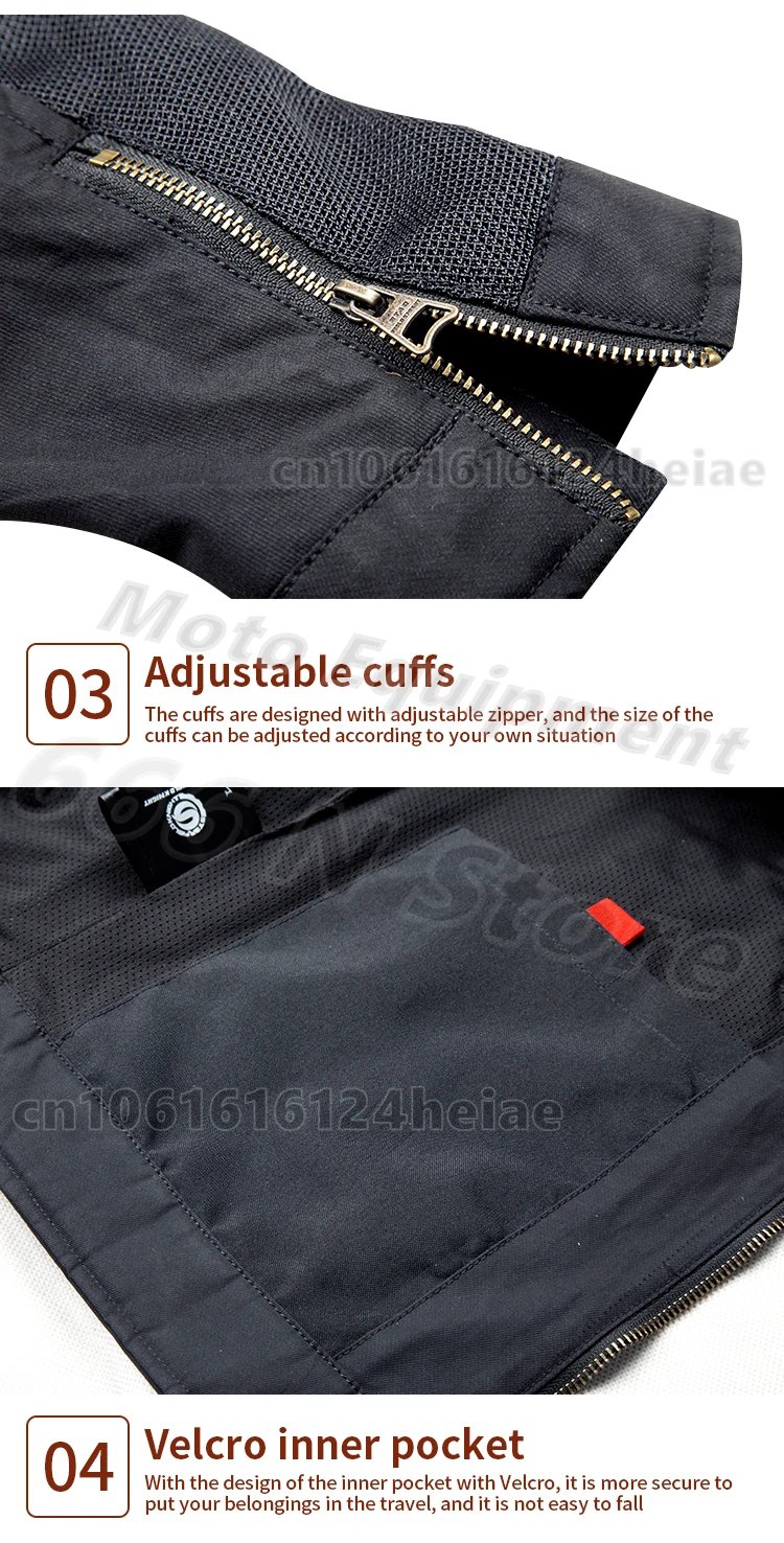 Motorcycle Cycling Jackets Men's Riding Clothes Summer Mesh Breathable with Protective Equipment Accessories Motorcycle Cycling Jackets Men's Riding Clothes Summer Mesh Breathable with Protective Equipment Accessories