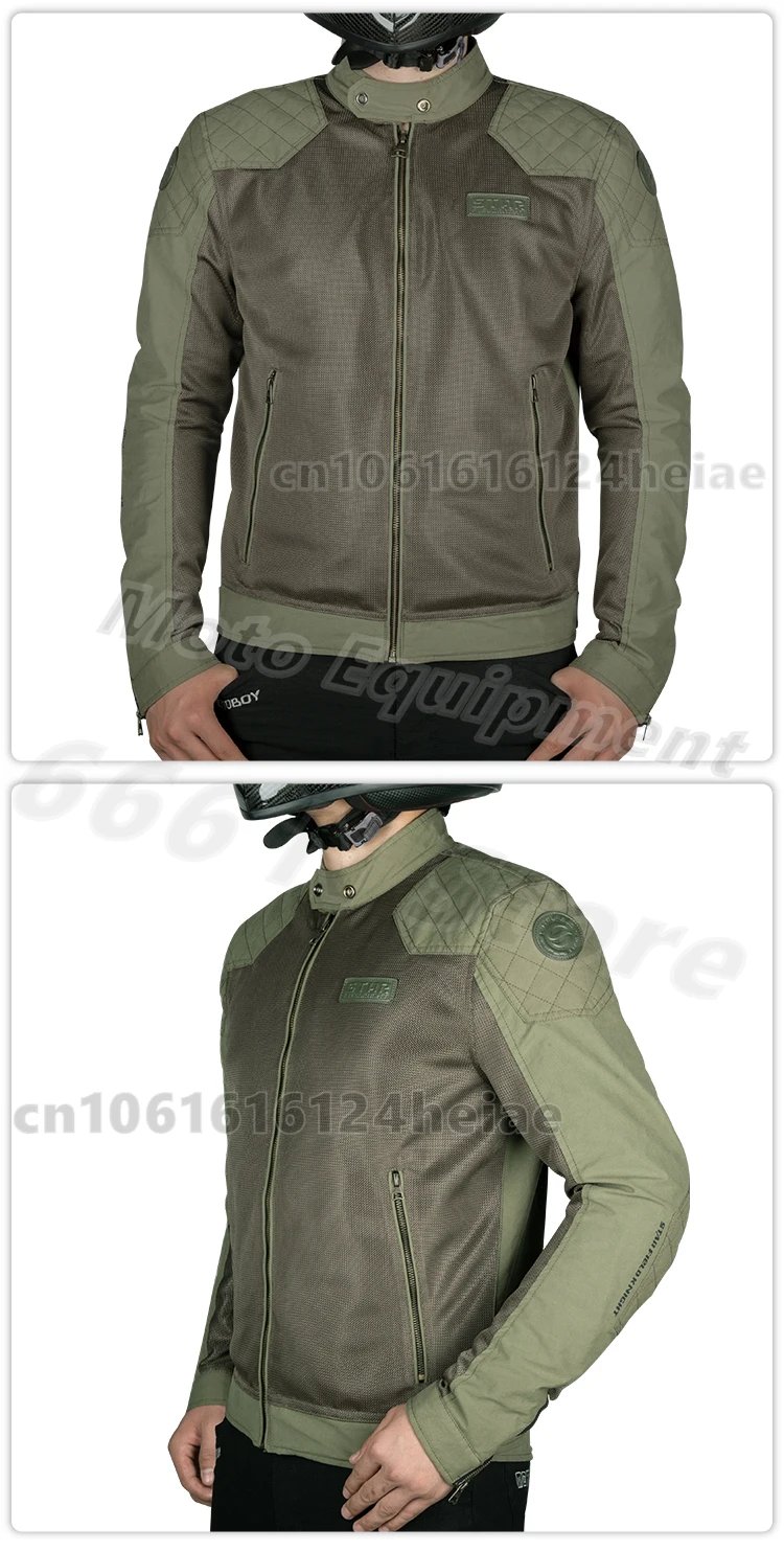 Motorcycle Cycling Jackets Men's Riding Clothes Summer Mesh Breathable with Protective Equipment Accessories Motorcycle Cycling Jackets Men's Riding Clothes Summer Mesh Breathable with Protective Equipment Accessories