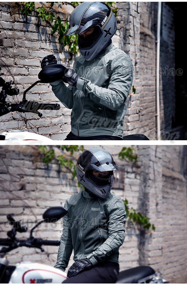 Motorcycle Cycling Jackets Men's Riding Clothes Summer Mesh Breathable with Protective Equipment Accessories Motorcycle Cycling Jackets Men's Riding Clothes Summer Mesh Breathable with Protective Equipment Accessories