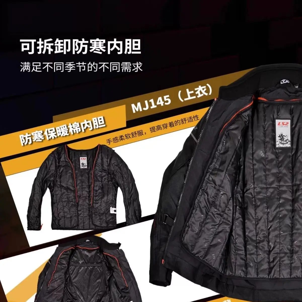 LS2 Winter Motorcycle Jacket Men Women Waterproof Windproof Biker Jacket Thermal Motocross Jacket Moto Clothes LS2 Winter Motorcycle Jacket Men Women Waterproof Windproof Biker Jacket Thermal Motocross Jacket Moto Clothes