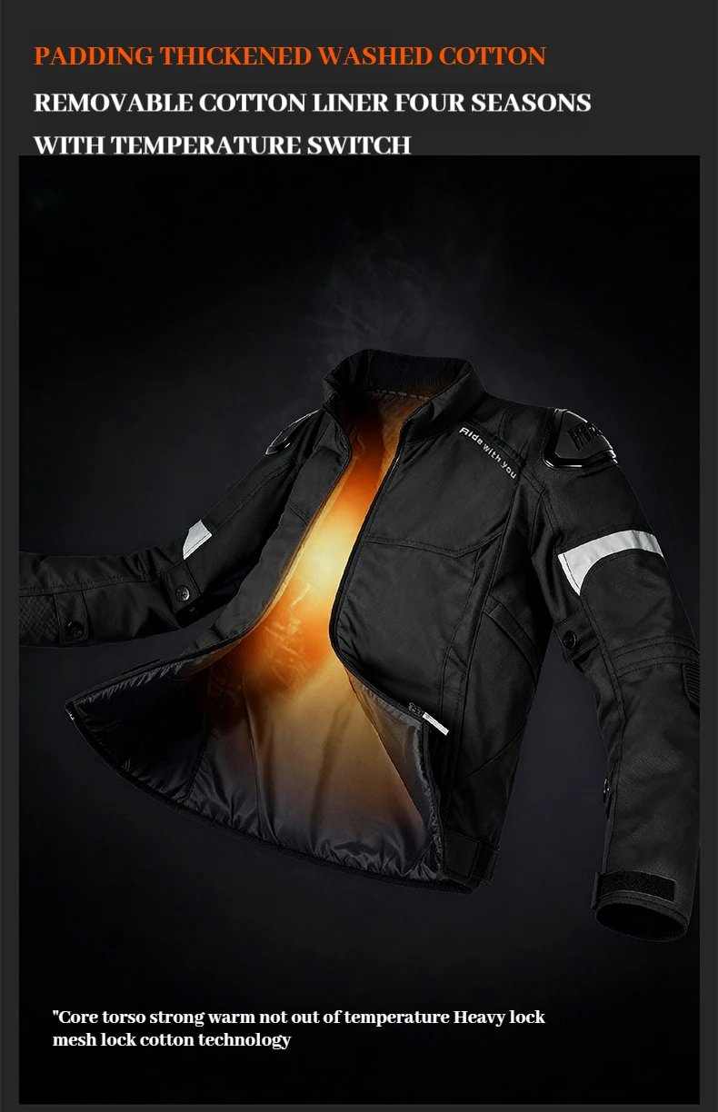 FEHER Motorcycle Jacket JK-062A All Seasons Waterproof and Windproof 2 Layers Breathable with TPU Shoulder Shell Riding Jackets FEHER Motorcycle Jacket JK-062A All Seasons Waterproof and Windproof 2 Layers Breathable with TPU Shoulder Shell Riding Jackets