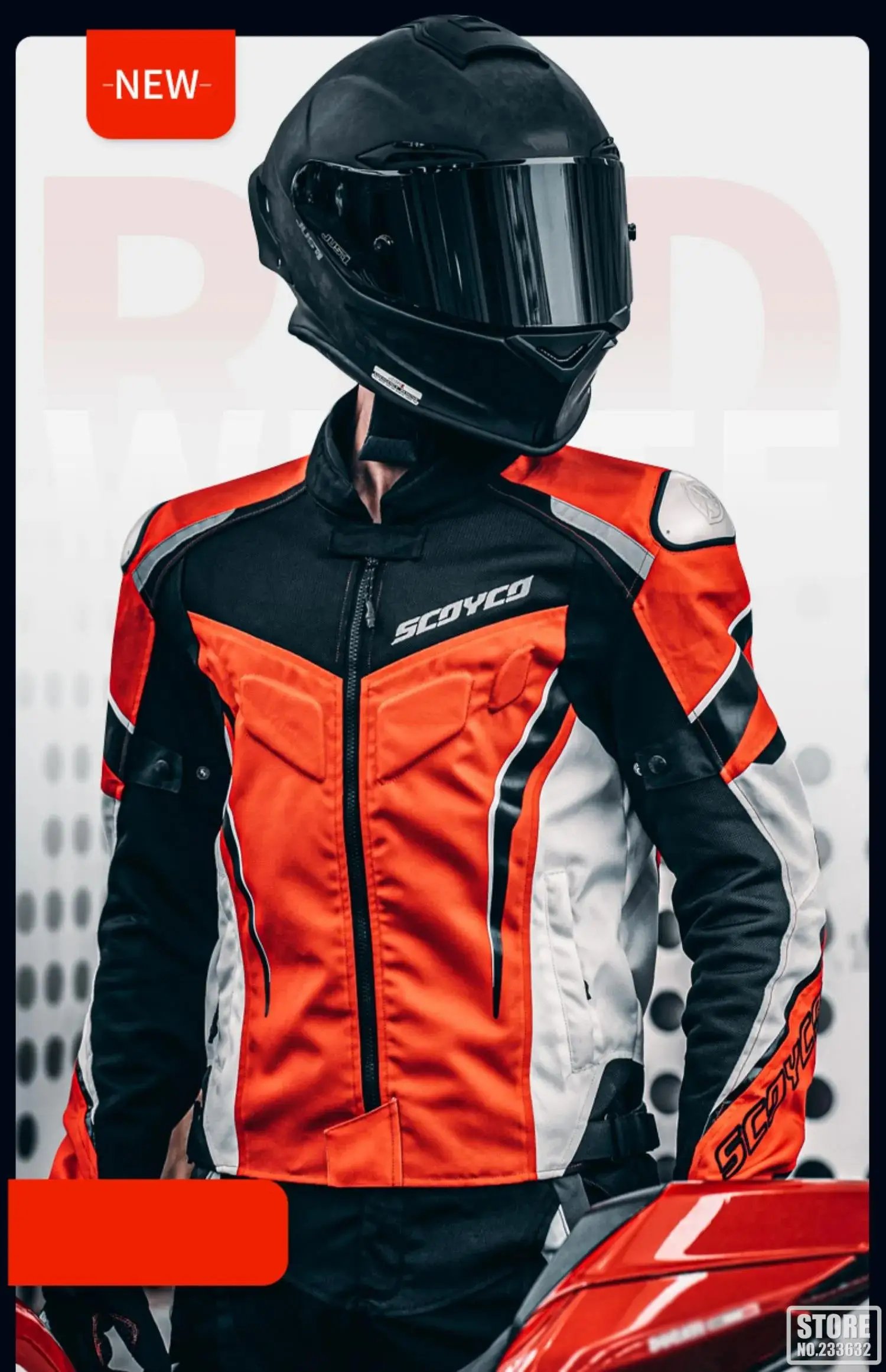 SCOYCO Motorcycle Jacket Pants Suit Men Waterproof Motocross Moto Jacket Protective Breathable Mesh Anti-fall Racing Jacket SCOYCO Motorcycle Jacket Pants Suit Men Waterproof Motocross Moto Jacket Protective Breathable Mesh Anti-fall Racing Jacket