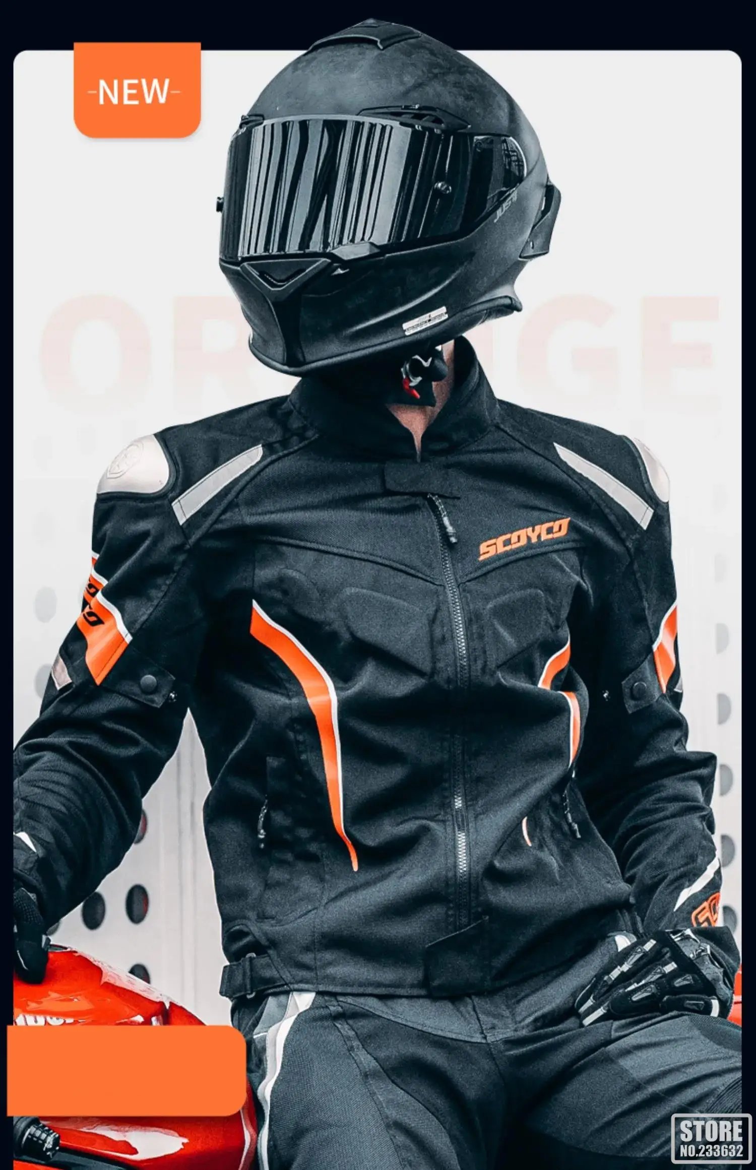 SCOYCO Motorcycle Jacket Pants Suit Men Waterproof Motocross Moto Jacket Protective Breathable Mesh Anti-fall Racing Jacket SCOYCO Motorcycle Jacket Pants Suit Men Waterproof Motocross Moto Jacket Protective Breathable Mesh Anti-fall Racing Jacket