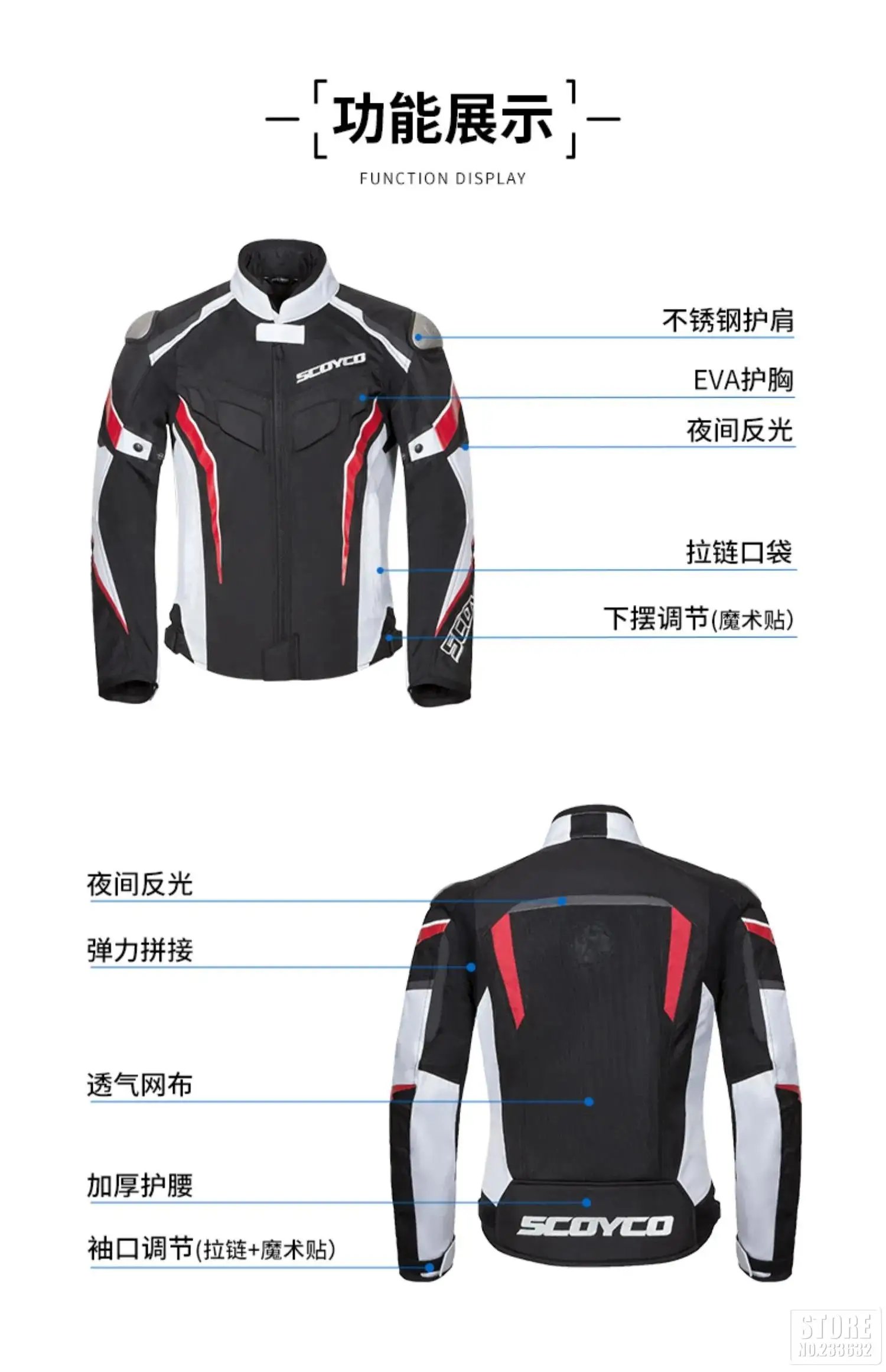 SCOYCO Motorcycle Jacket Pants Suit Men Waterproof Motocross Moto Jacket Protective Breathable Mesh Anti-fall Racing Jacket SCOYCO Motorcycle Jacket Pants Suit Men Waterproof Motocross Moto Jacket Protective Breathable Mesh Anti-fall Racing Jacket