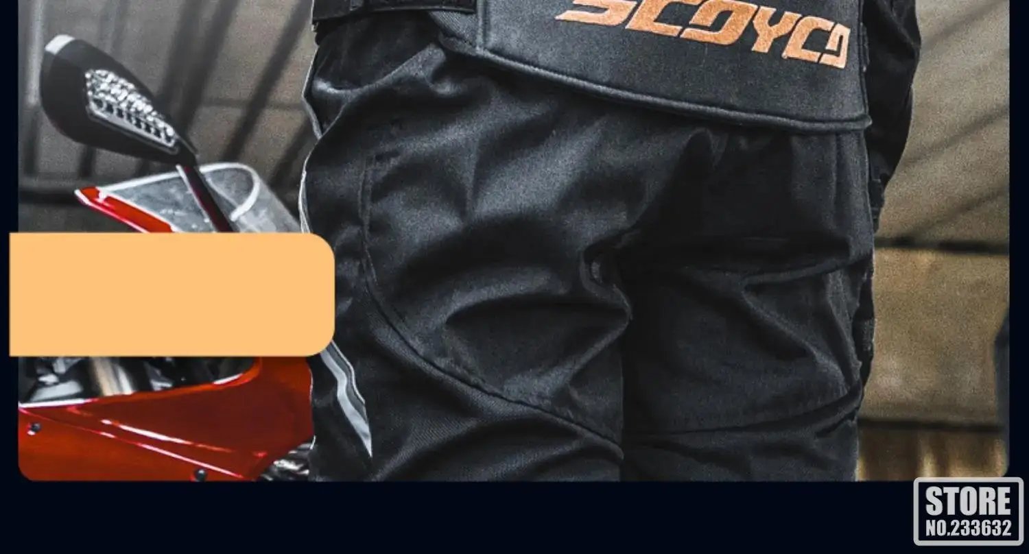 SCOYCO Motorcycle Jacket Pants Suit Men Waterproof Motocross Moto Jacket Protective Breathable Mesh Anti-fall Racing Jacket SCOYCO Motorcycle Jacket Pants Suit Men Waterproof Motocross Moto Jacket Protective Breathable Mesh Anti-fall Racing Jacket