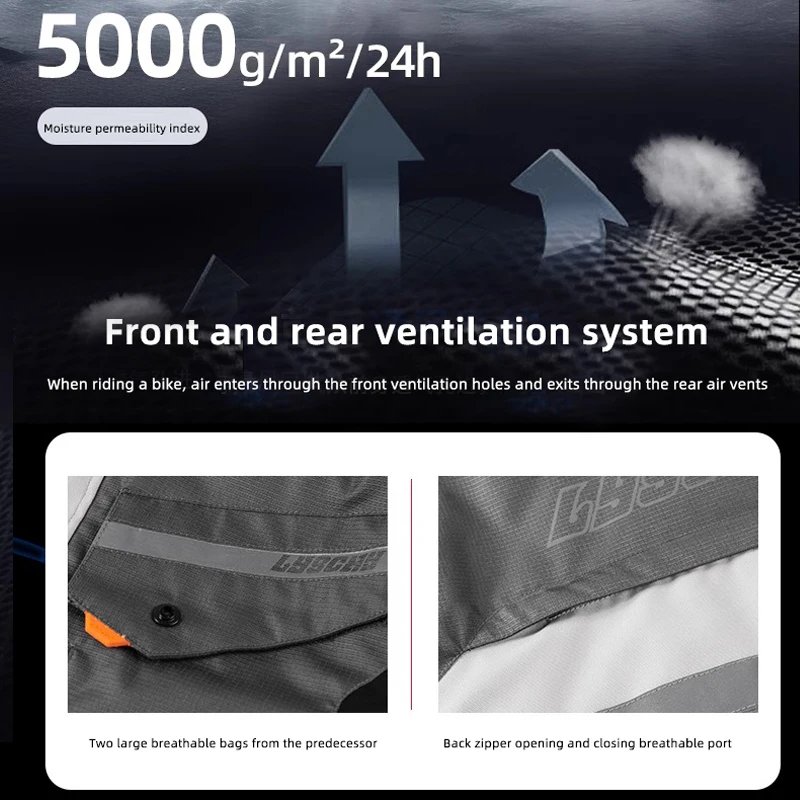 Motocross Jacket Pants Winter Warm Waterproof Motorcycle Riding Jacket Men Women Outdoor Off-Road Motorbike Rally Jack