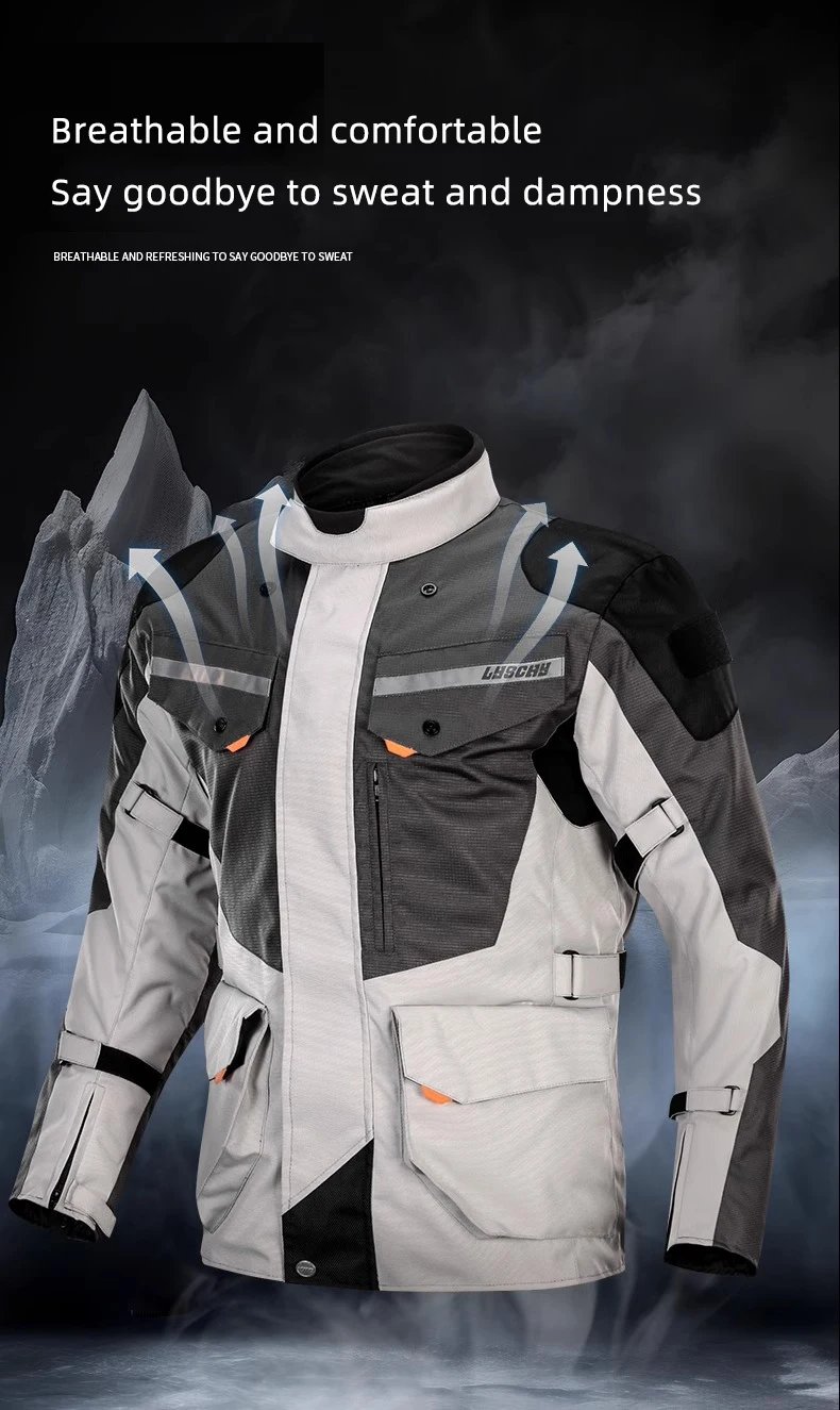Motocross Jacket Pants Winter Warm Waterproof Motorcycle Riding Jacket Men Women Outdoor Off-Road Motorbike Rally Jack Motocross Jacket Pants Winter Warm Waterproof Motorcycle Riding Jacket Men Women Outdoor Off-Road Motorbike Rally Jack