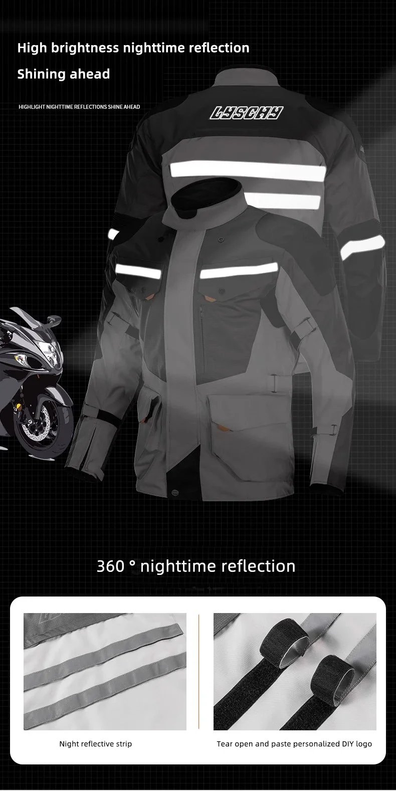 Motocross Jacket Pants Winter Warm Waterproof Motorcycle Riding Jacket Men Women Outdoor Off-Road Motorbike Rally Jack Motocross Jacket Pants Winter Warm Waterproof Motorcycle Riding Jacket Men Women Outdoor Off-Road Motorbike Rally Jack