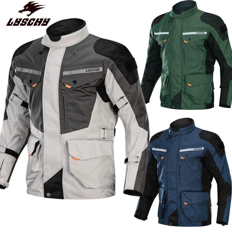 Motocross Jacket Pants Winter Warm Waterproof Motorcycle Riding Jacket Men Women Outdoor Off-Road Motorbike Rally Jack