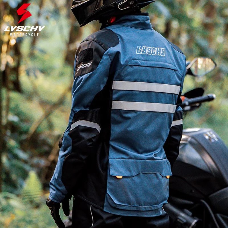 Motocross Jacket Pants Winter Warm Waterproof Motorcycle Riding Jacket Men Women Outdoor Off-Road Motorbike Rally Jack