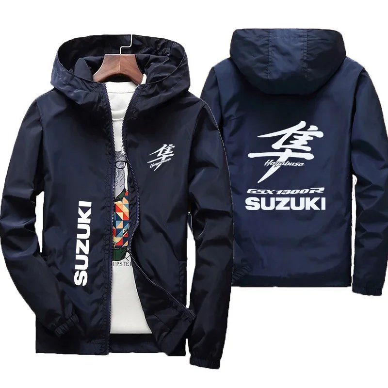 Extra Large Men's Motorcycle Jacket for Suzuki Hayabusa GSX 1300R Casual Sporty Spring And Autumn Jacket