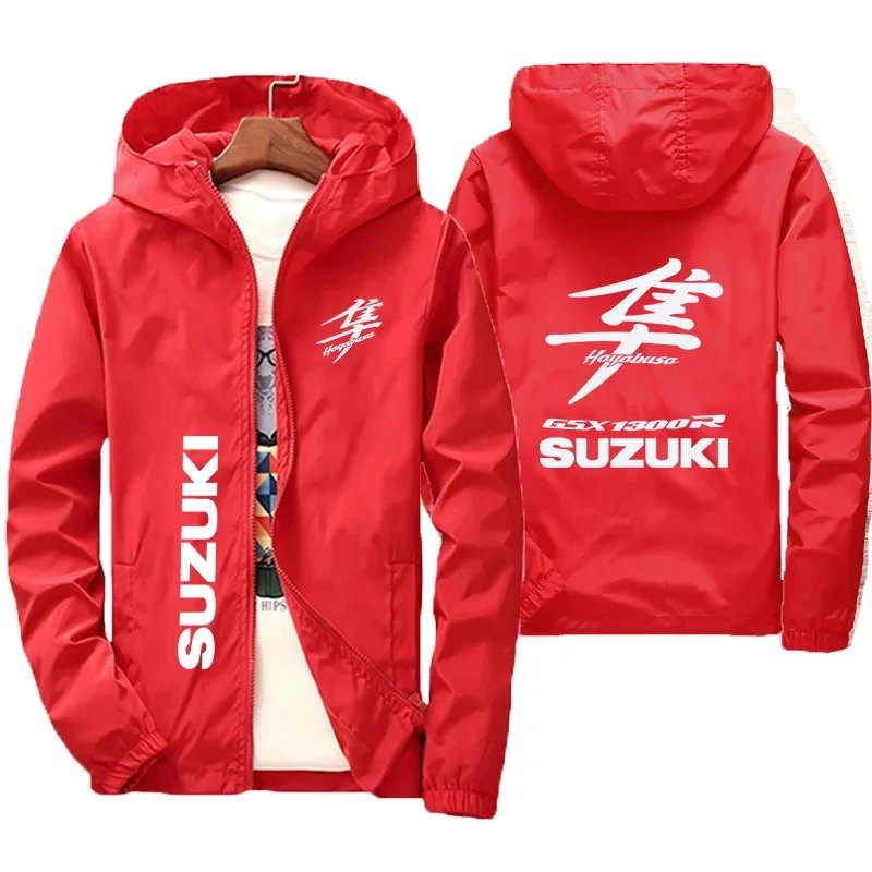 Extra Large Men's Motorcycle Jacket for Suzuki Hayabusa GSX 1300R Casual Sporty Spring And Autumn Jacket