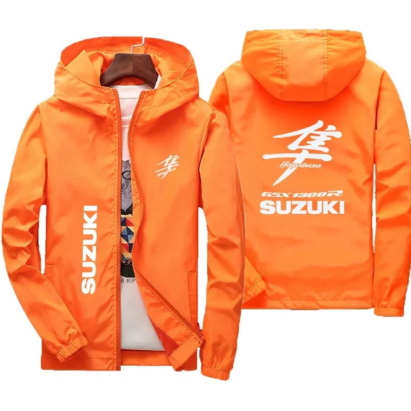 Extra Large Men's Motorcycle Jacket for Suzuki Hayabusa GSX 1300R Casual Sporty Spring And Autumn Jacket
