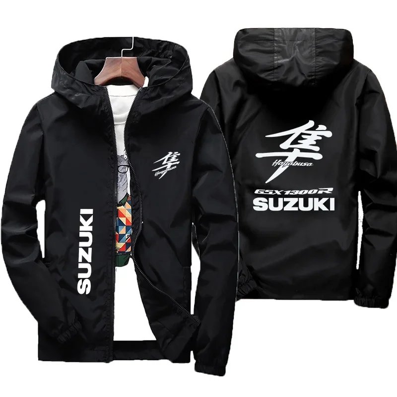 Extra Large Men's Motorcycle Jacket for Suzuki Hayabusa GSX 1300R Casual Sporty Spring And Autumn Jacket