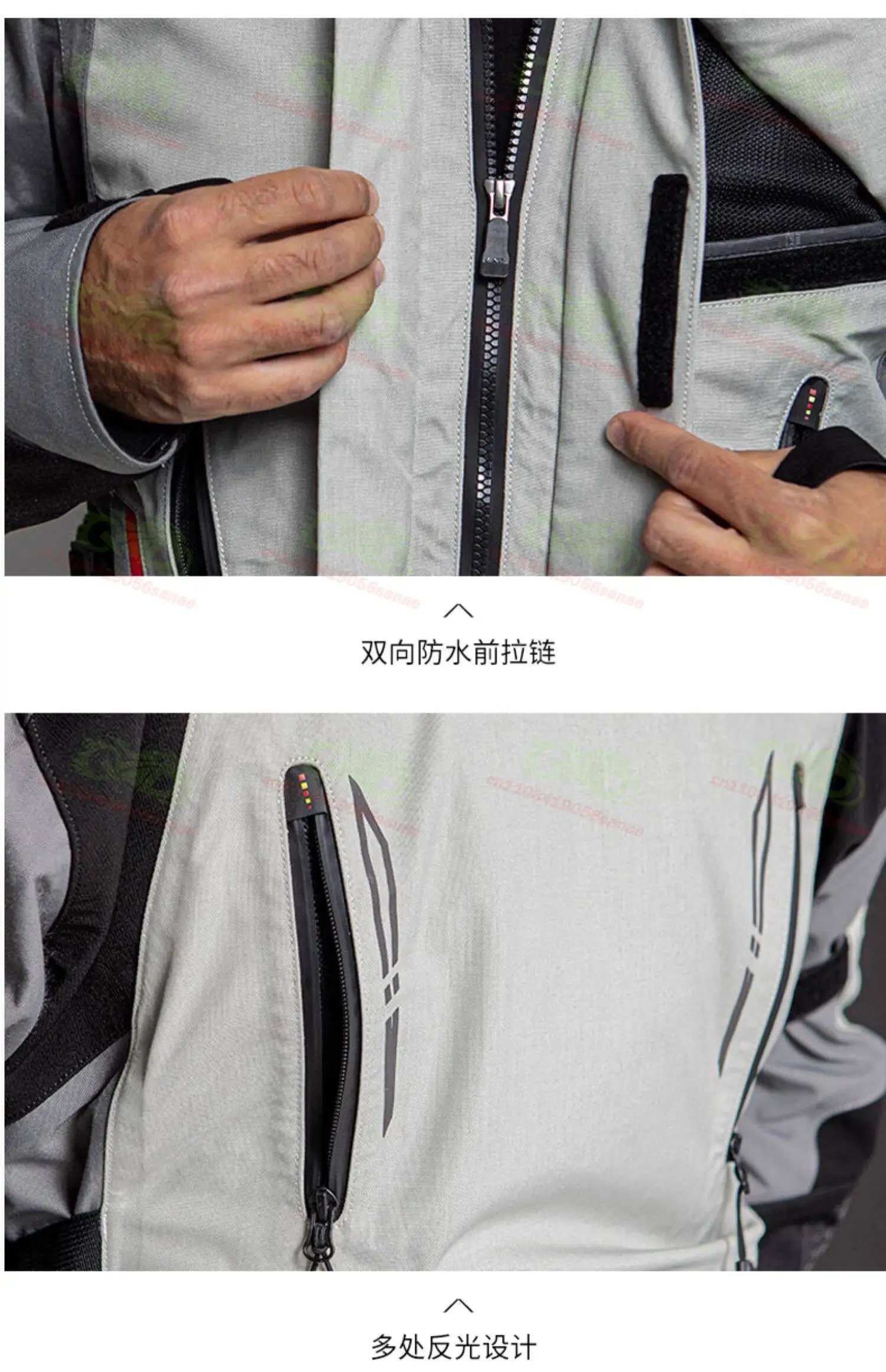 For LS2 MJ130 Motorcycle Jacket, Warm and Waterproof Off-road Jacket, Motorcycle Off-road Jacket, Motorcycle Travel  Equipment