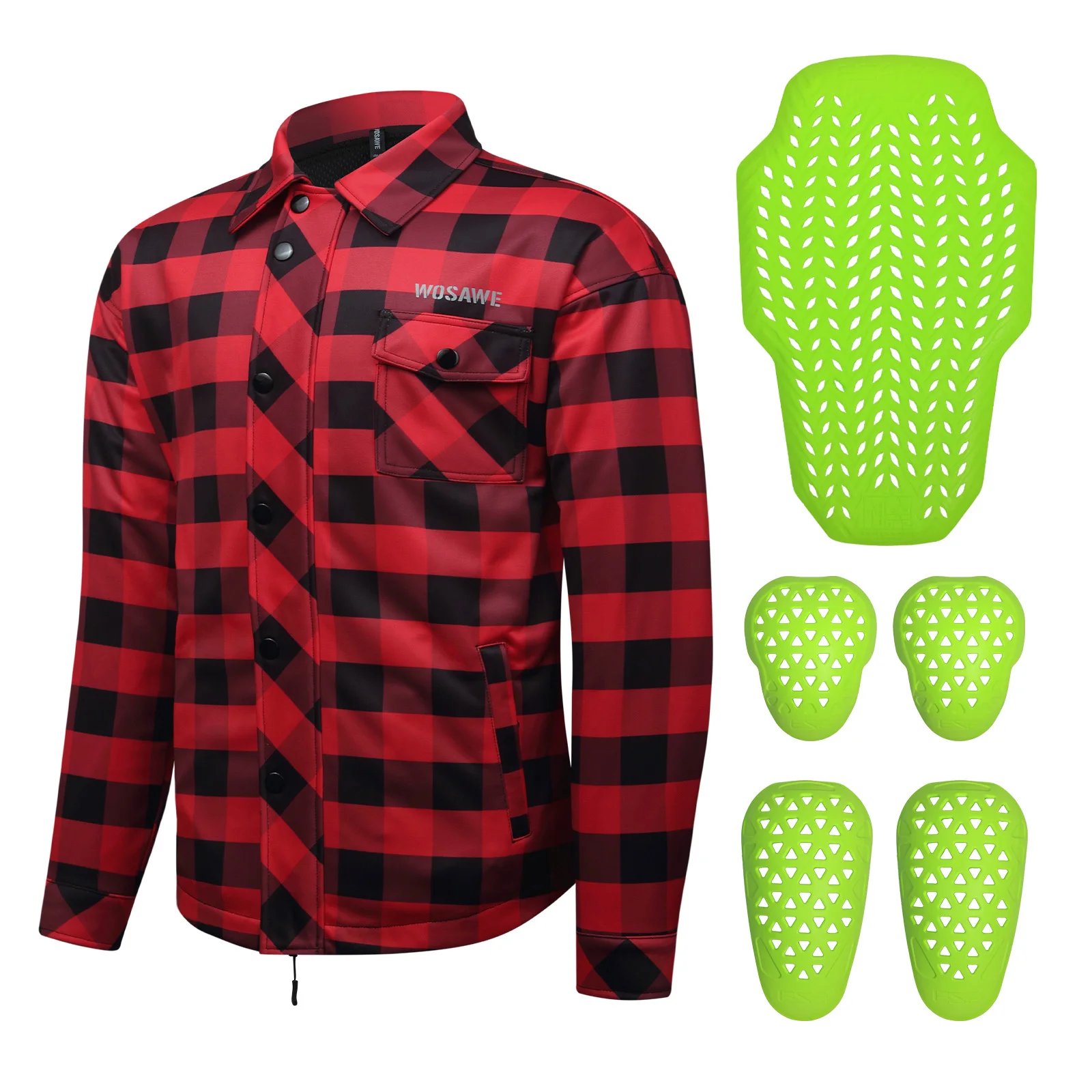 R Jacket Green Pad
