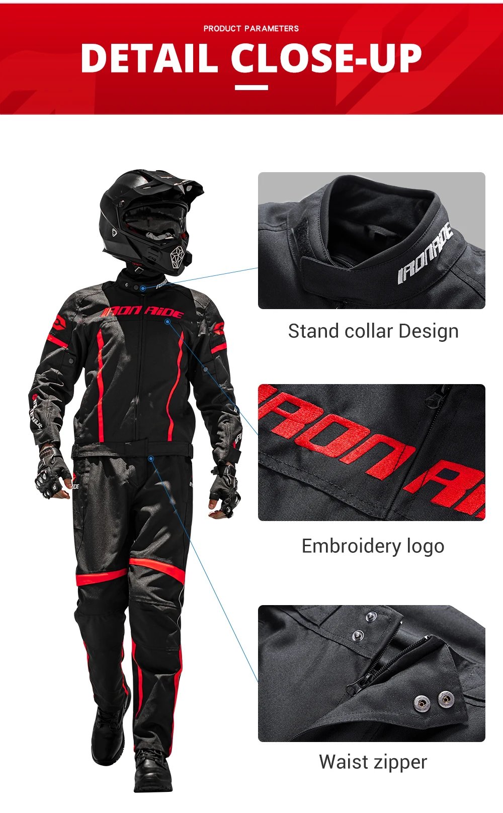 Motorcycle Riding Jacket Anti Fall Anti-collision Breathable Reflective Off-road Riding Jacket All Season Rainproof Riding Pants Motorcycle Riding Jacket Anti Fall Anti-collision Breathable Reflective Off-road Riding Jacket All Season Rainproof Riding Pants