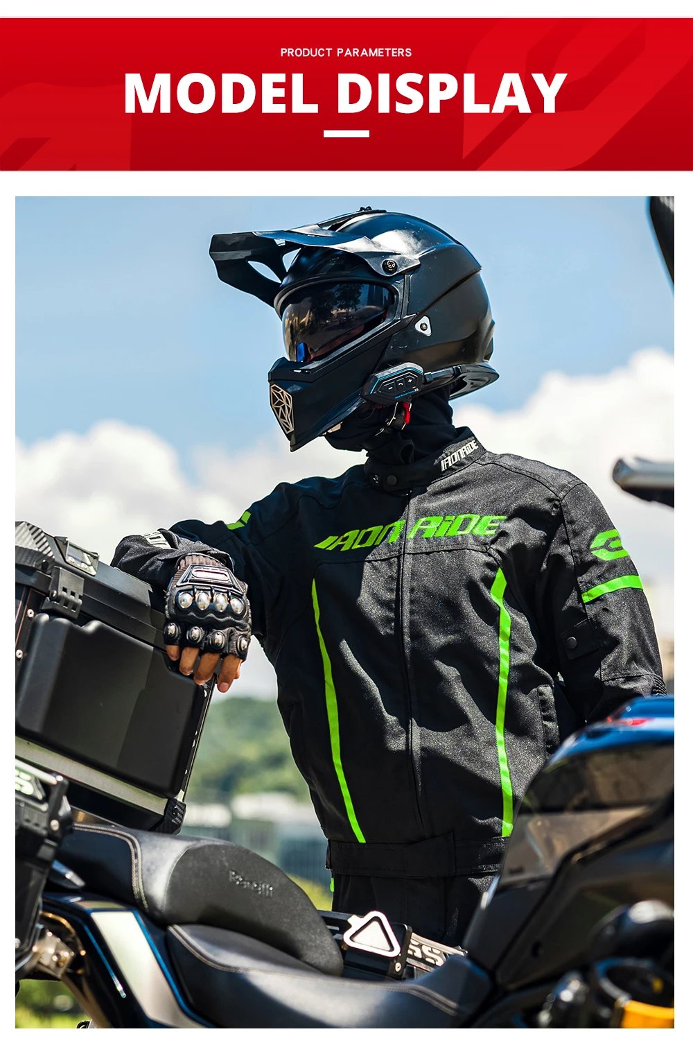 Motorcycle Riding Jacket Anti Fall Anti-collision Breathable Reflective Off-road Riding Jacket All Season Rainproof Riding Pants Motorcycle Riding Jacket Anti Fall Anti-collision Breathable Reflective Off-road Riding Jacket All Season Rainproof Riding Pants
