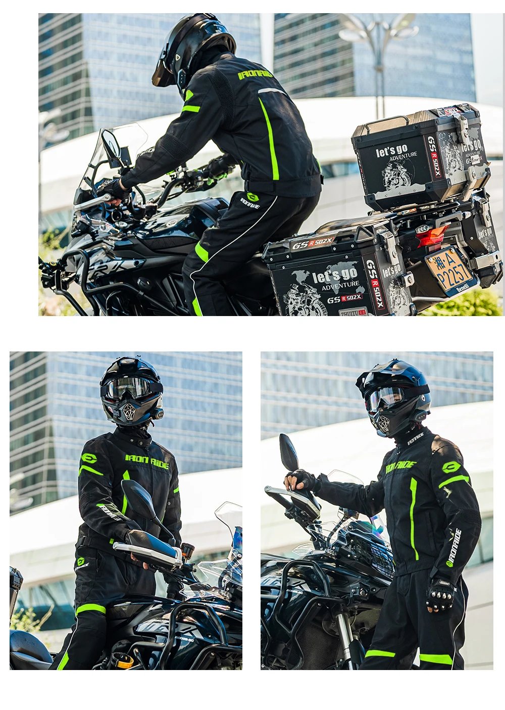 Motorcycle Riding Jacket Anti Fall Anti-collision Breathable Reflective Off-road Riding Jacket All Season Rainproof Riding Pants Motorcycle Riding Jacket Anti Fall Anti-collision Breathable Reflective Off-road Riding Jacket All Season Rainproof Riding Pants