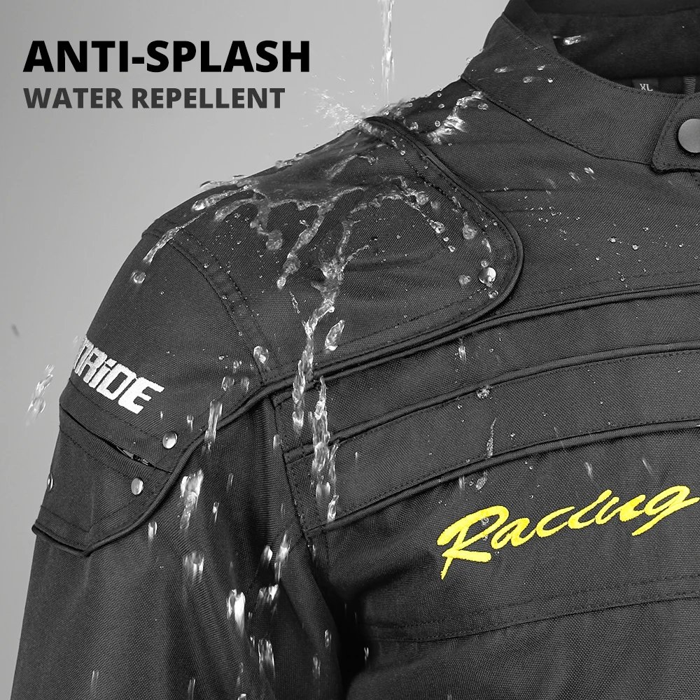 Motorcycle Riding Jacket Rider Waterproof And Warm Off-road Riding Jacket All Season Riding Anti Fall Breathable Riding Pants
