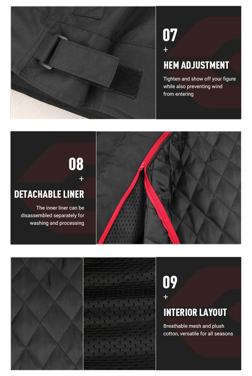 Motorcycle Riding Jacket Rider Waterproof And Warm Off-road Riding Jacket All Season Riding Anti Fall Breathable Riding Pants Motorcycle Riding Jacket Rider Waterproof And Warm Off-road Riding Jacket All Season Riding Anti Fall Breathable Riding Pants