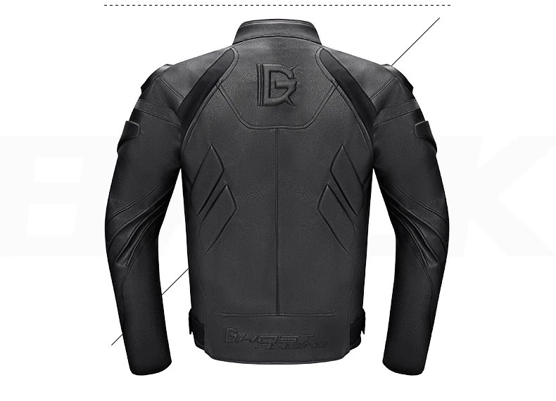Leather Motorcycle Jacket Men Motorbike Riding Clothes Windproof Anti-Fall Motocross Jacket With Protective Gear Four Season Leather Motorcycle Jacket Men Motorbike Riding Clothes Windproof Anti-Fall Motocross Jacket With Protective Gear Four Season