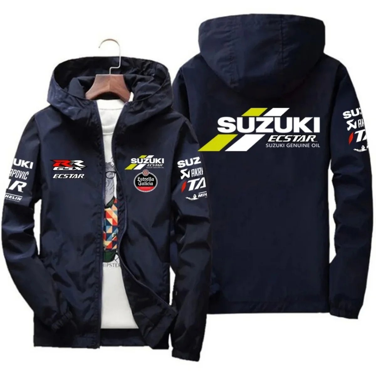 2026 Men's Windproof Jacket - Casual Fashion Hooded Jacket - Sluz Motorcycle Racing Suit - Spring and Autumn Style - Motorcycle 2026 Men's Windproof Jacket - Casual Fashion Hooded Jacket - Sluz Motorcycle Racing Suit - Spring and Autumn Style - Motorcycle