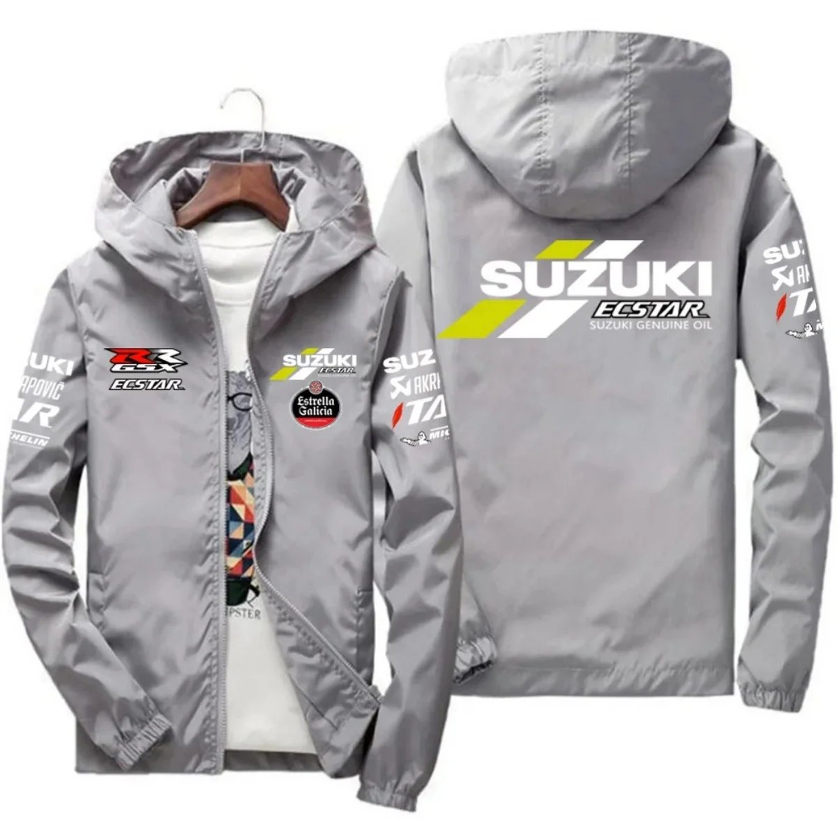 2026 Men's Windproof Jacket - Casual Fashion Hooded Jacket - Sluz Motorcycle Racing Suit - Spring and Autumn Style - Motorcycle 2026 Men's Windproof Jacket - Casual Fashion Hooded Jacket - Sluz Motorcycle Racing Suit - Spring and Autumn Style - Motorcycle