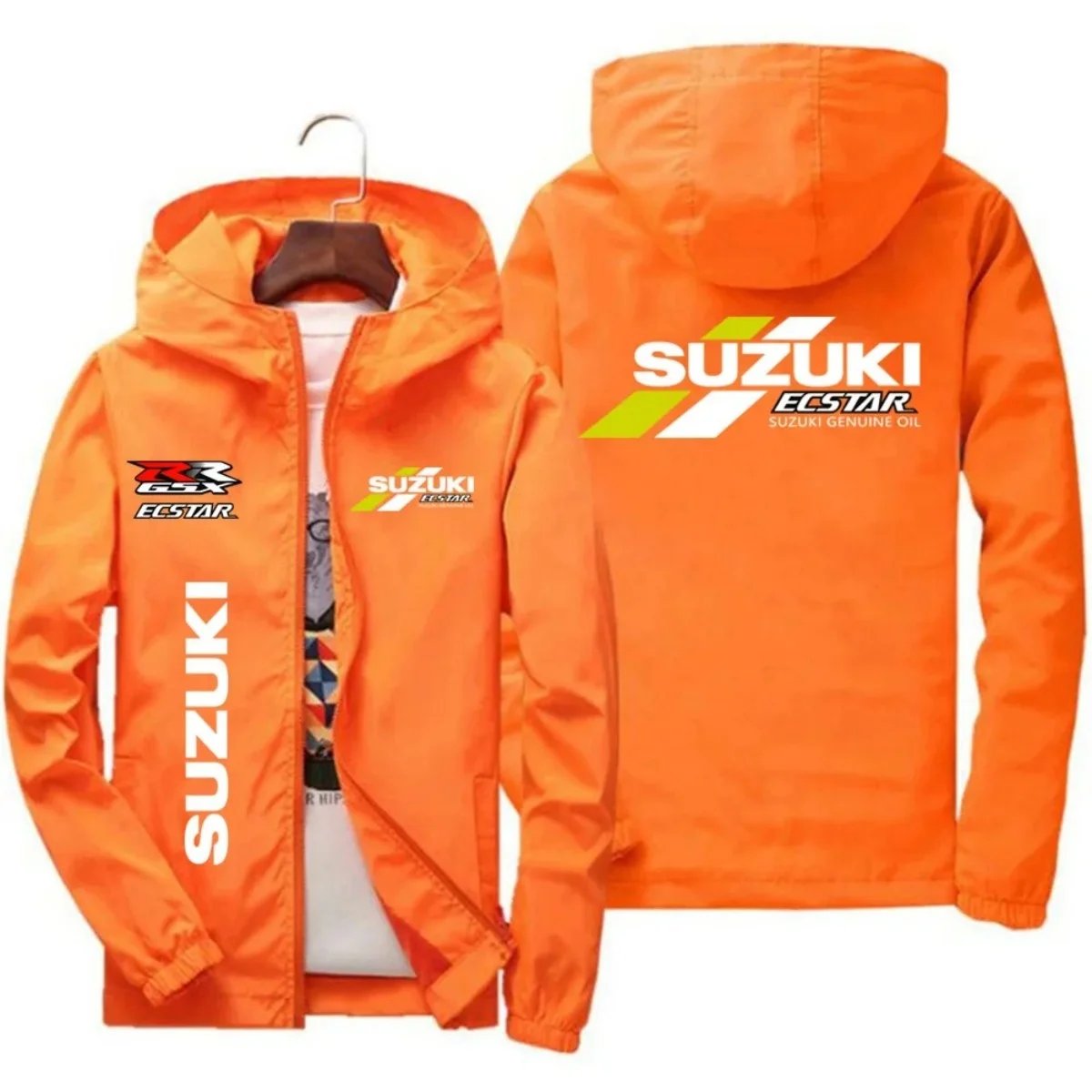 2026 Men's Windproof Jacket - Casual Fashion Hooded Jacket - Sluz Motorcycle Racing Suit - Spring and Autumn Style - Motorcycle