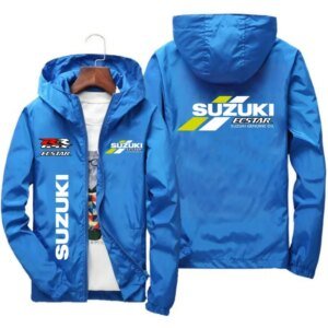 2026 Men’s Windproof Jacket – Casual Fashion Hooded Jacket – Sluz Motorcycle Racing Suit – Spring and Autumn Style – Motorcycle
