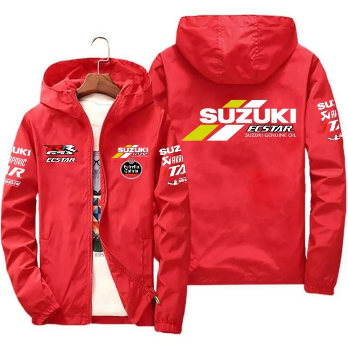 2026 Men's Windproof Jacket - Casual Fashion Hooded Jacket - Sluz Motorcycle Racing Suit - Spring and Autumn Style - Motorcycle 2026 Men's Windproof Jacket - Casual Fashion Hooded Jacket - Sluz Motorcycle Racing Suit - Spring and Autumn Style - Motorcycle
