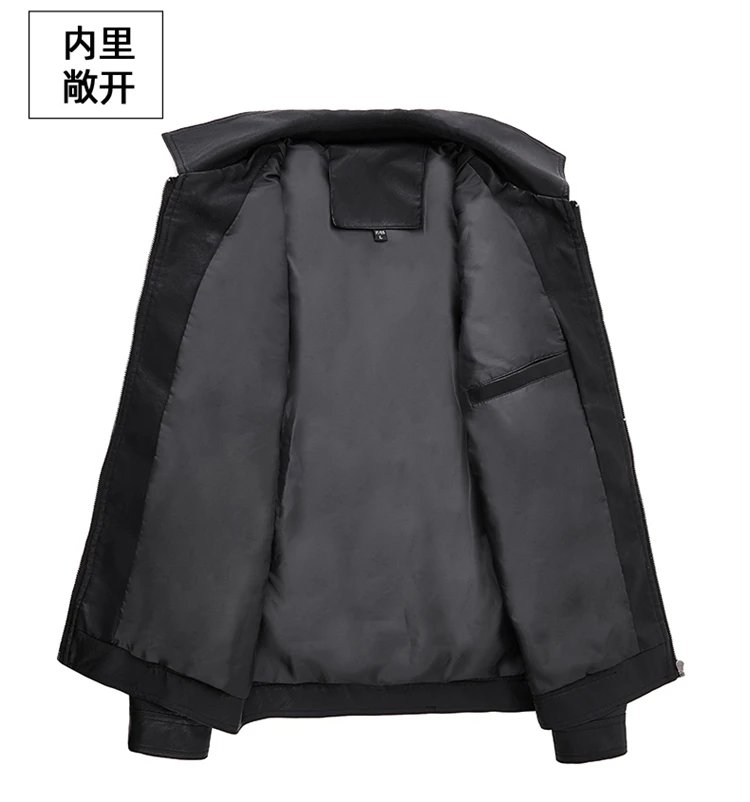 Luxury Men's Faux Leather Motorcycle Jacket Autumn Flip Collar Loose Street Motorbiker Men PU Leather Jackets Brand Man Clothing Luxury Men's Faux Leather Motorcycle Jacket Autumn Flip Collar Loose Street Motorbiker Men PU Leather Jackets Brand Man Clothing