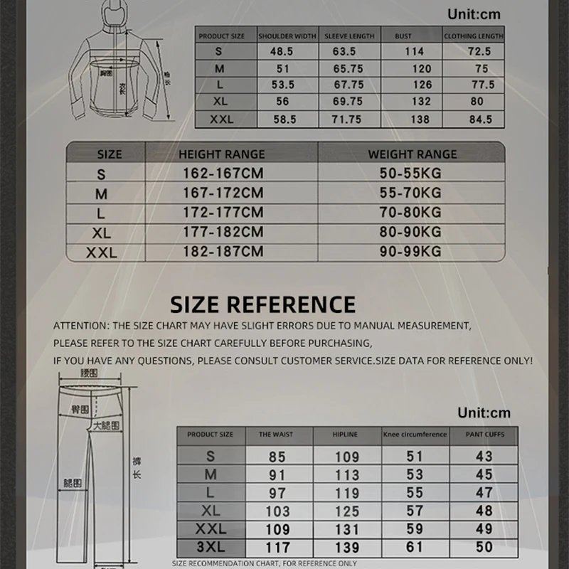 RICHA Motorcycle Jacket Pants Winter Warm Motocross Jackets Men Women Waterproof Windproof CE Anti-fall Off-Road Rally Clothing