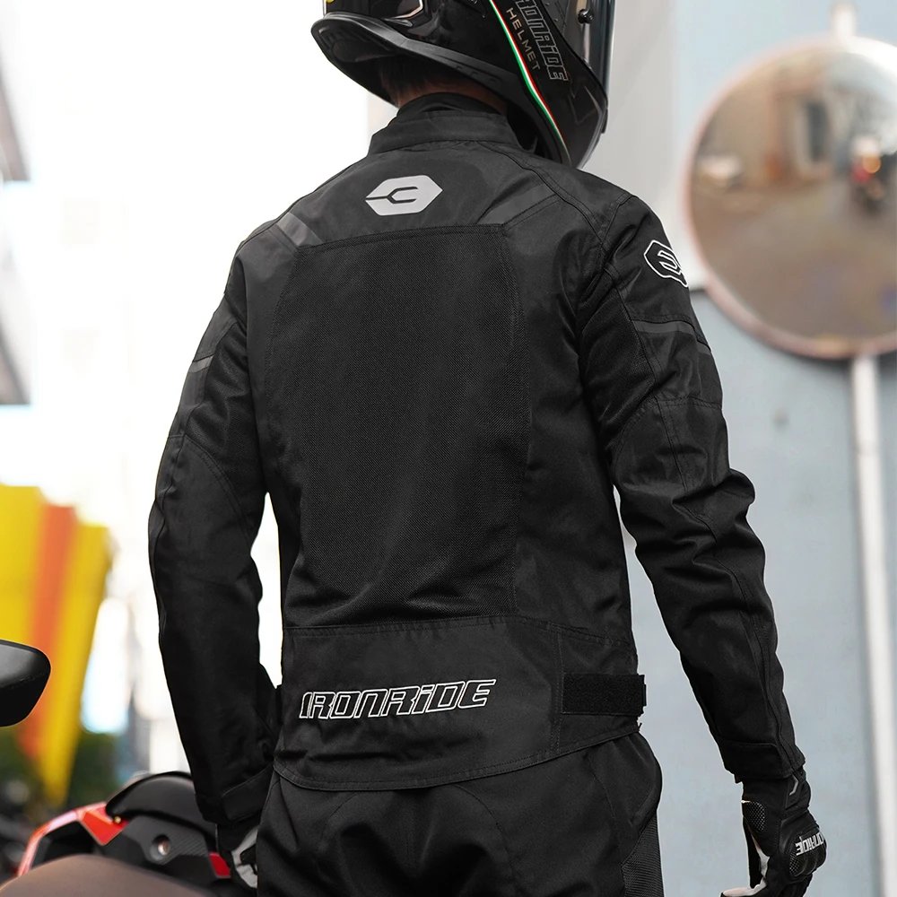 Motorcycle Jacket Anti-Fall Outdoor Motocross Riding Clothing Protection Summer Breathable Motorbike Pants Wear-Resistant M-3XL
