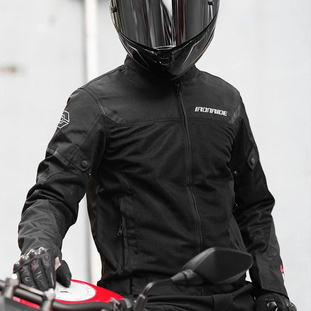 Motorcycle Jacket Anti-Fall Outdoor Motocross Riding Clothing Protection Summer Breathable Motorbike Pants Wear-Resistant M-3XL