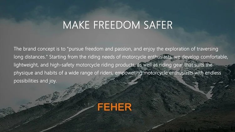 FEHER JK-065 Men's 3-Layer All Season Motorcycle Touring Suit, Windproof Waterproof Durable Riding Jacket & Pant Protective Set