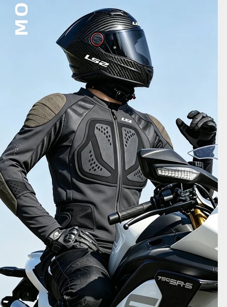 Original LS2 Motorcycle Riding Jacket LS2 X-TERRAIN Body Soft Armor Jacket Summer Breathable CE Anti-fall Wear-resistant Jacket Original LS2 Motorcycle Riding Jacket LS2 X-TERRAIN Body Soft Armor Jacket Summer Breathable CE Anti-fall Wear-resistant Jacket
