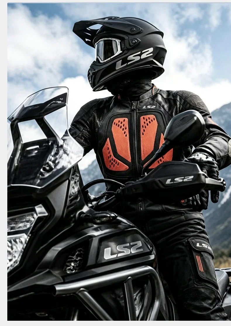 Original LS2 Motorcycle Riding Jacket LS2 X-TERRAIN Body Soft Armor Jacket Summer Breathable CE Anti-fall Wear-resistant Jacket Original LS2 Motorcycle Riding Jacket LS2 X-TERRAIN Body Soft Armor Jacket Summer Breathable CE Anti-fall Wear-resistant Jacket