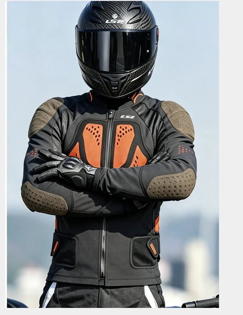 Original LS2 Motorcycle Riding Jacket LS2 X-TERRAIN Body Soft Armor Jacket Summer Breathable CE Anti-fall Wear-resistant Jacket Original LS2 Motorcycle Riding Jacket LS2 X-TERRAIN Body Soft Armor Jacket Summer Breathable CE Anti-fall Wear-resistant Jacket