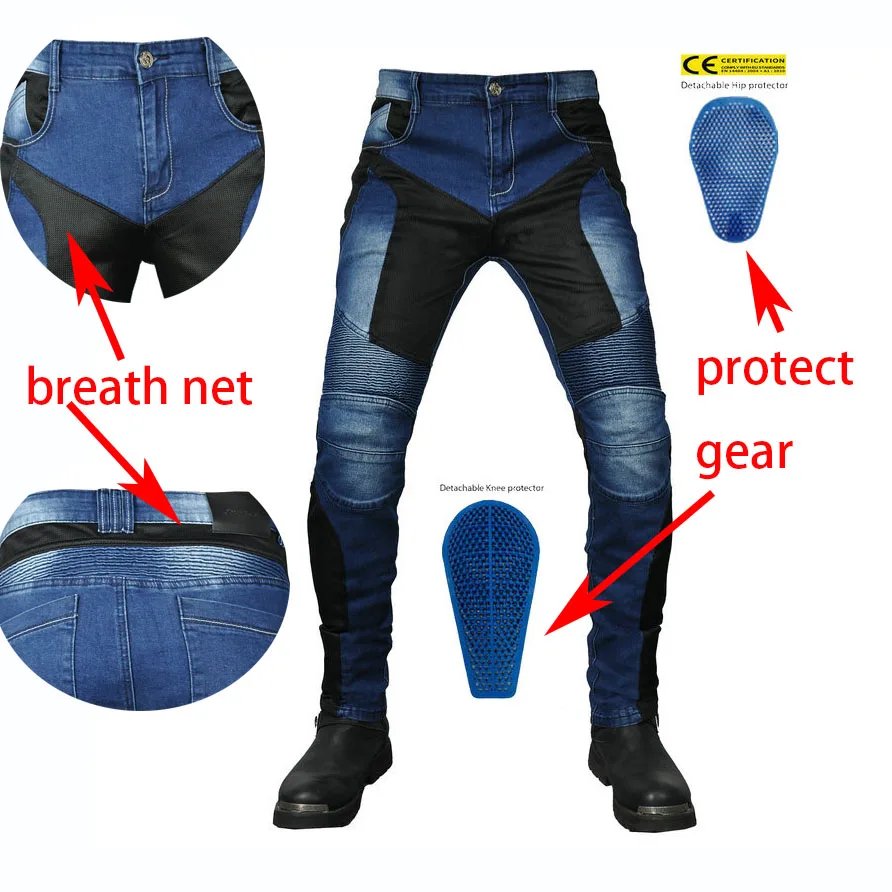 Camo Dual Spring Summer Riding Collection Classic Denim PK720 Motorcycle Pants Motocicleta Elastic Fit Jeans 4 Gears Choice Camo Dual Spring Summer Riding Collection Classic Denim PK720 Motorcycle Pants Motocicleta Elastic Fit Jeans 4 Gears Choice