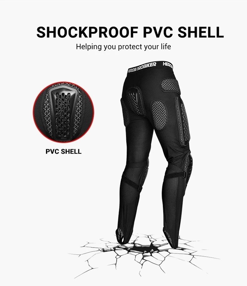 Men's Motorcycle Armor Trousers Summer Motocross Pants Long Armor Knee Crotch Hip Protection Motorbike Riding Racing Equipment Men's Motorcycle Armor Trousers Summer Motocross Pants Long Armor Knee Crotch Hip Protection Motorbike Riding Racing Equipment