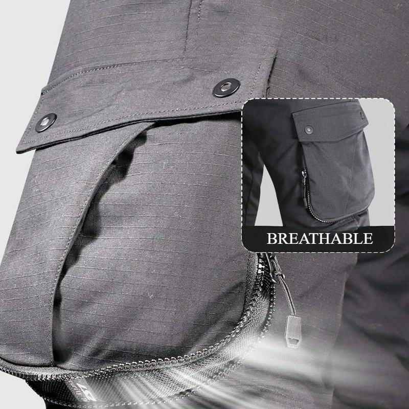 Summer LS2 Motorcycle Pants CE CLASS A Moto Riding Trousers 2 CE Knee Pad Ls2 Motorcycle Equipments Men Cargo Pant Pantalon LS2