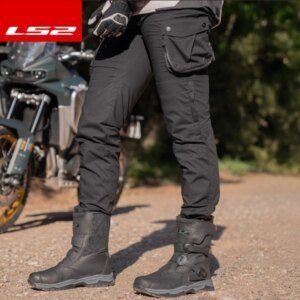 Summer LS2 Motorcycle Pants CE CLASS A Moto Riding Trousers 2 CE Knee Pad Ls2 Motorcycle Equipments Men Cargo Pant Pantalon LS2
